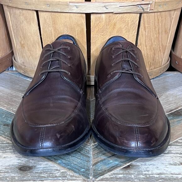 Cole Haan Lenox Hill Split Oxford T Moro Dark Brown Leather Oxfords Mens Size 12 main image 6